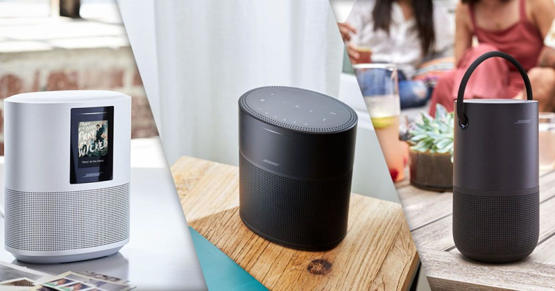 Test - Haut-parleurs Home Speaker 300, 500 et portable de Bose : Des appareils sans fil conçus pour la musique d’ambiance