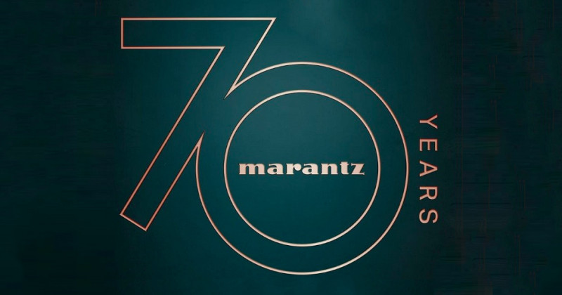 Marantz célèbre 70 ans du son le plus musical