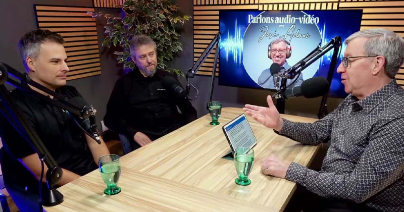 Balado : Parlons cinéma maison avec José Adam, Serge Paré et Guillaume Croisetière
