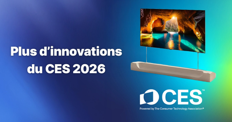 Plus d'innovations au CES 2026 : LG et Samsung renouvellent leurs gammes OLED