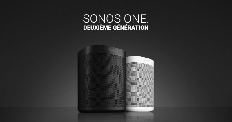 Sonos One: Une deuxième génération est lancée