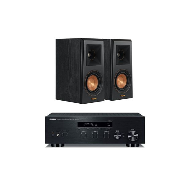 Ensemble stéréo Yamaha RN303 et Klipsch RP400