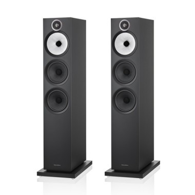 Haut-parleurs de plancher Bowers & Wilkins | 603 S3 noir (Paire) - Boîte ouverte