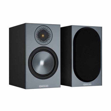 Haut-parleurs d'étagère Monitor Audio (paire) | Bronze 50 - Noir