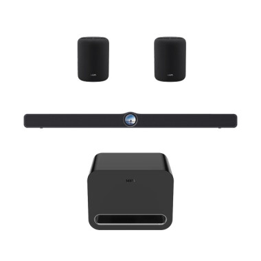 Ensemble de barre de son cinéma WiiM | Bar + Sub Pro + Sound Lite