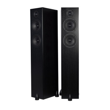 Haut-parleurs de plancher Totem | Bison Twin Tower noir - Boîte ouverte  Haut-parleurs de plancher Totem | Bison Twin Tower noir - Boîte ouverte