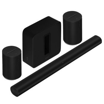 Barre de son Sonos avec caisson de basses et arrières | ARC, G3 et Era 100 