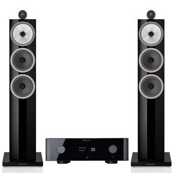 Ensemble stéréo Rotel et Bowers & Wilkins | X3 S2 et 703 S3 