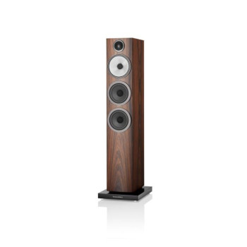 Haut-parleurs de plancher Bowers & Wilkins | 704 S3 (Paire) - Noyer - Boîte ouverte 