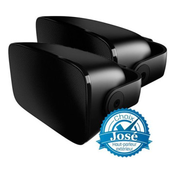 Bowers & Wilkins AM-1 | Haut-parleurs extérieurs (Paire) noirs - Boîte ouverte Bowers & Wilkins AM-1 | Haut-parleurs extérieurs (Paire) noirs - Boîte ouverte