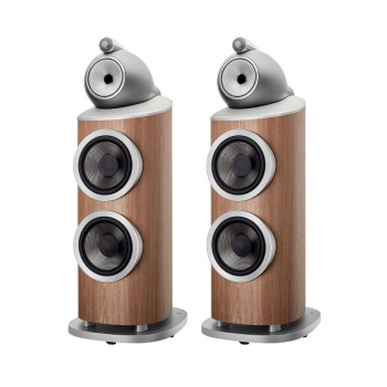 Haut-parleurs de plancher Bowers & Wilkins | 801 D4 Noyer (paire) Démo Haut-parleurs de plancher Bowers & Wilkins | 801 D4 Noyer (paire) Démo