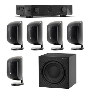 Ensemble de cinéma maison Marantz - Bowers & Wilkins | Cinema 70, M1 et ASW610 Ensemble de cinéma maison Marantz - Bowers & Wilkins | Cinema 70, M1 et ASW610