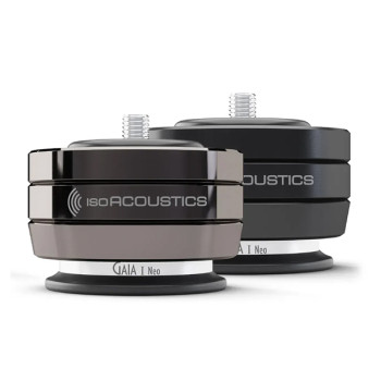 Pieds d'isolation acoustique pour haut-parleur de plancher (ensemble de 4) | IsoAcoustics GAIA I Neo 
