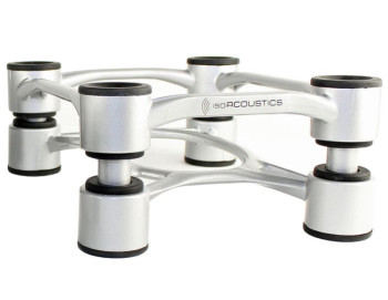 IsoAcoustics Aperta | Support isolateur pour équipement audio Argent (paire) 