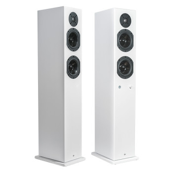 Haut-parleurs de plancher Bluetooth Kin By Totem | KIN PLAY Tower II Blanc - Boîte ouverte Haut-parleurs de plancher Bluetooth Kin By Totem | KIN PLAY Tower II Blanc - Boîte ouverte