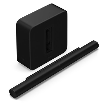 Barre de son Sonos avec caisson de basses | Arc Ultra et Sub 4 Noir 