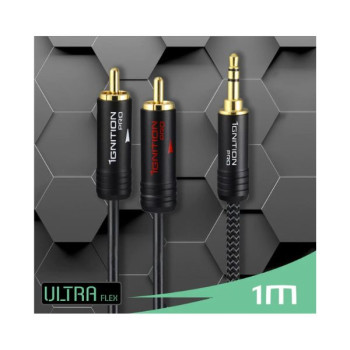 Câble Mini-jack à 2 X RCA Ignition Pro | M2RCA1M (1M) Câble Mini-jack à 2 X RCA Ignition Pro | M2RCA1M (1M)