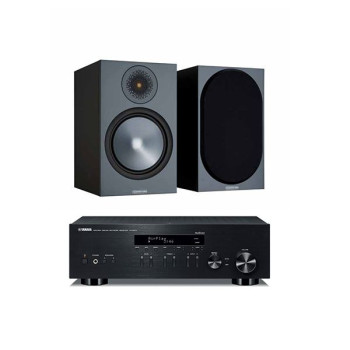 Ensemble stéréo Yamaha - Monitor Audio | RN303 et BRONZE 100 