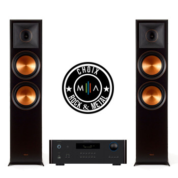 Ensemble stéréo Rotel - Klipsch | RA1572MKII et RP8000F II 