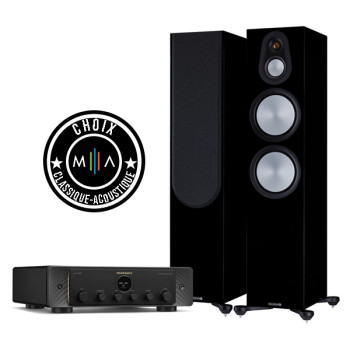 Ensemble stéréo Marantz - Monitor Audio | MODEL 40N et Silver 500 7G 