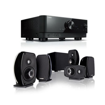 Ensemble de cinéma maison 5.1  Yamaha - Paradigm  | RXV4 et  Cinema100CT 