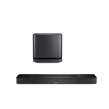 Barre de son Bose avec caisson de basses | Soundbar 600 et Bassmodule 500 