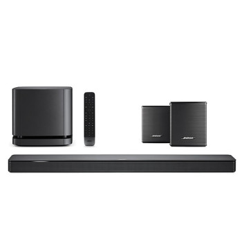 Barre de son Bose avec caisson de basses et arrières | Soundbar 300, Bassmodule 500 et Surround 