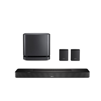 Barre de son Bose avec caisson de basses et arrières | Soundbar 600, Bassmodule 500 et Surround 