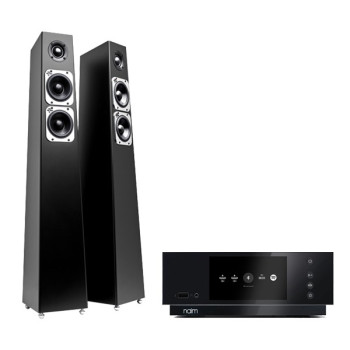 Ensemble stéréo Naim et Totem | Uniti Atom et Tribe Tower 