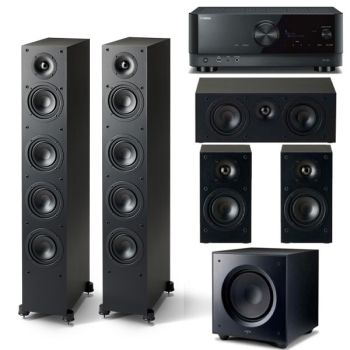Ensemble de cinéma maison Yamaha - Paradigm | RXV6 et Série Monitor SE Ensemble de cinéma maison Yamaha - Paradigm | RXV6 et Série Monitor SE