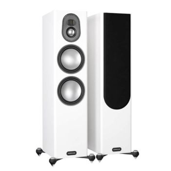 Haut-parleurs de plancher Monitor Audio | Gold 300 (Paire)-Blanc 