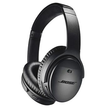 Casque d'écoute Bluetooth à réduction de bruit Bose | QuietComfort 35 II Noir 