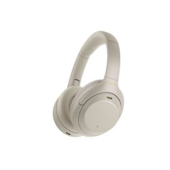 Casque d'écoute Bluetooth Sony à réduction de bruit | WH-1000XM4 Argent 