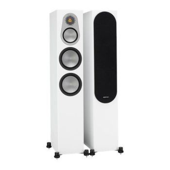 Haut-parleurs de plancher Monitor Audio | Silver 300 Blanc (Paire) 