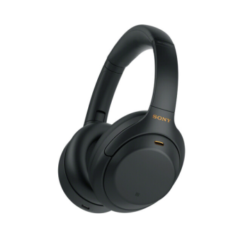 Casque d'écoute Bluetooth Sony à réduction de bruit | WH-1000XM4 Noir 