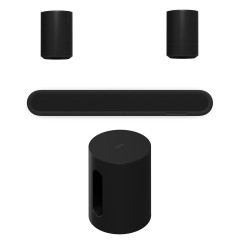 Ensemble de barre de son cinéma Sonos | Beam Ultra + Sub Mini + Era 100 