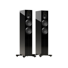 Haut-parleurs de plancher Monitor Audio | Gold 300 6G Noir lustré (Paire) - Démonstrateur 