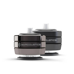 Pieds d'isolation acoustique pour haut-parleur de plancher (ensemble de 4) | IsoAcoustics GAIA III Neo