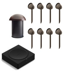 Ensemble audio pour l'extérieur Sonos et Paradigm | AMP et Garden Oasis 