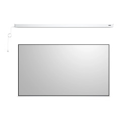 Toile de projection motorisée anti-chatoiement AWOL Valerion | PureVision 100 po à 150 po