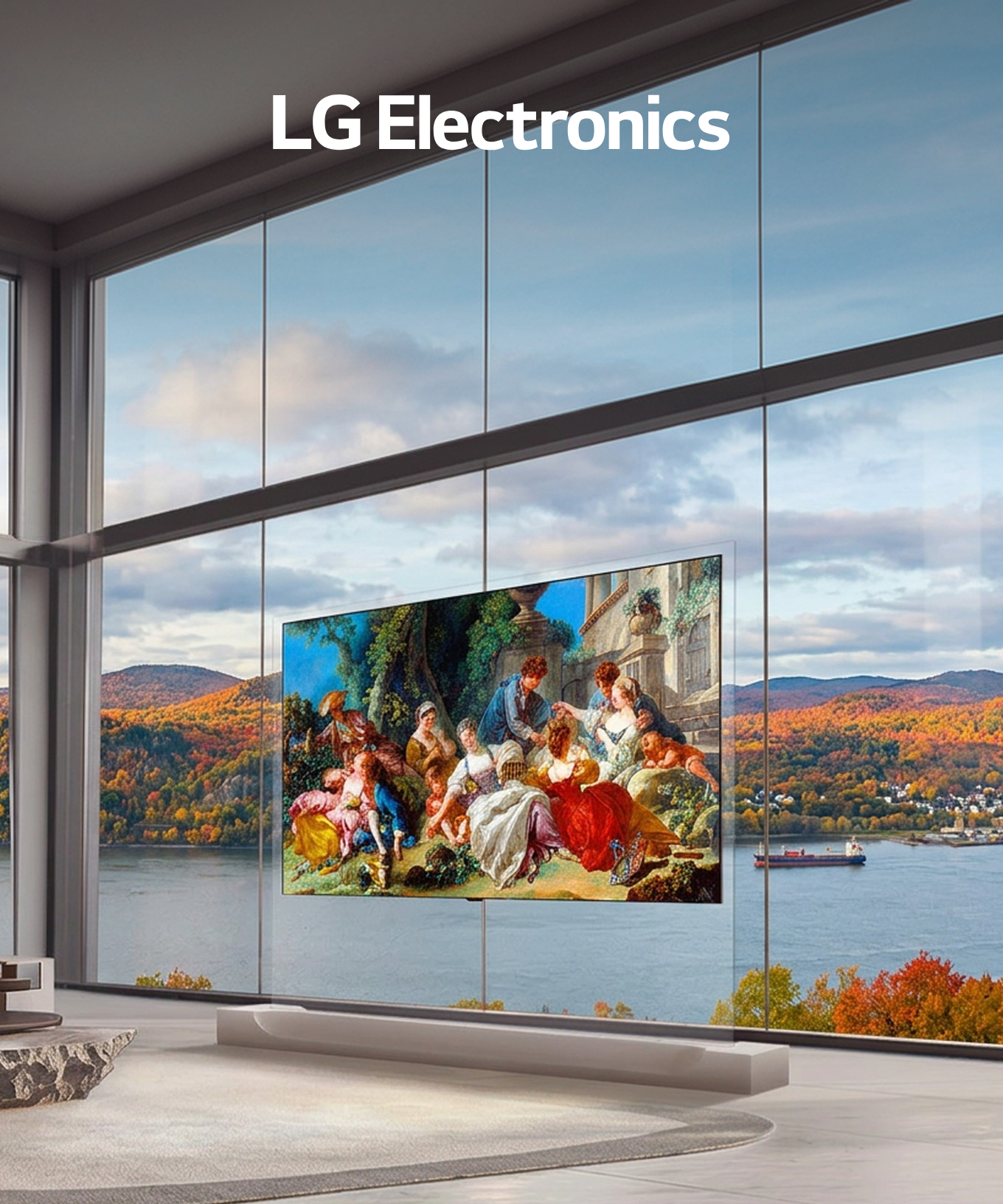 Téléviseur LG OLED evo 4K AI 77W6