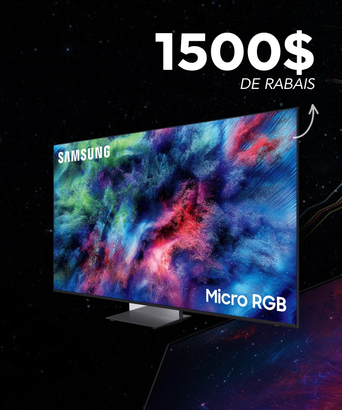 Samsung R95H 85 po Micro RGB 4K