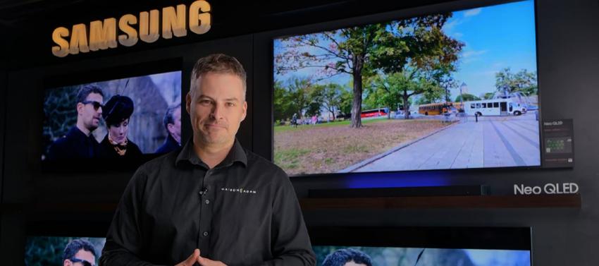 Vidéo de présentation : le téléviseur Neo QLED 8K QN900F de Samsung