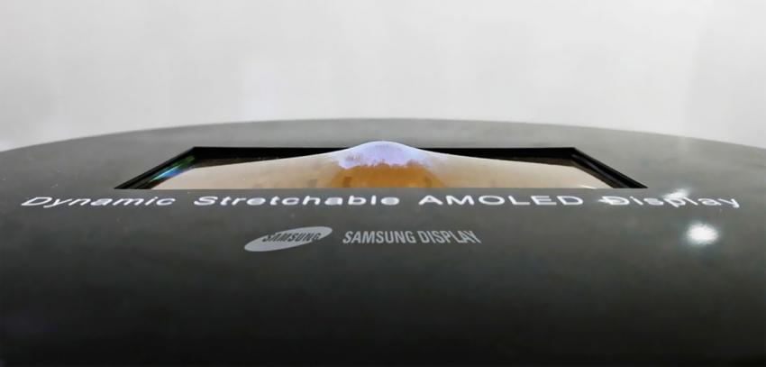 Prototype d’écran OLED de Samsung - Une surface élastique