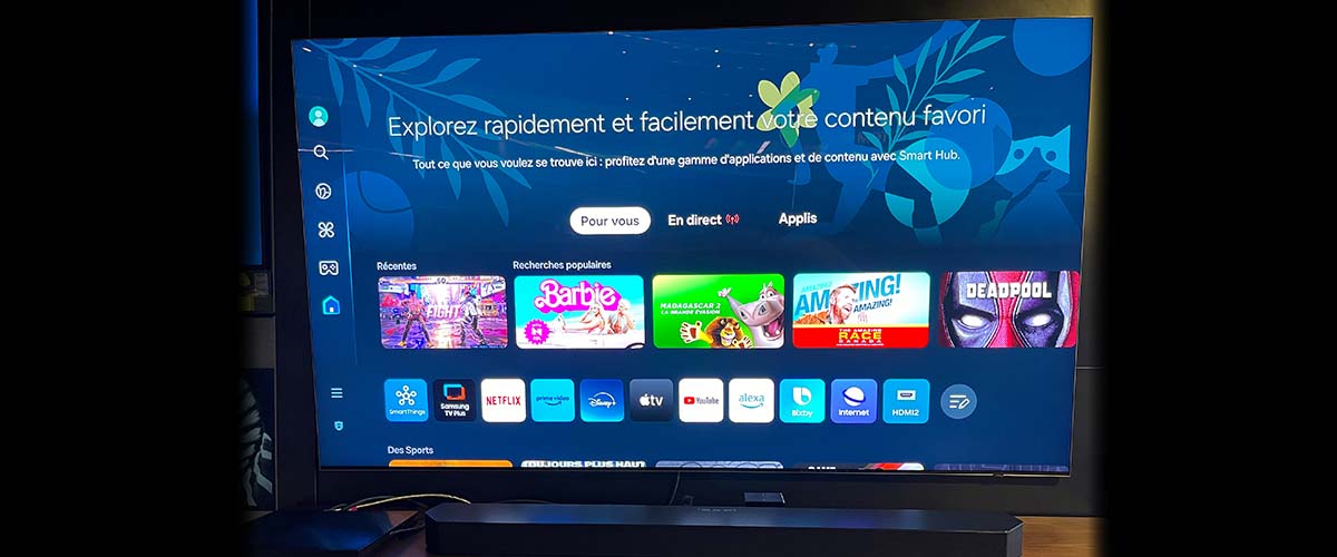 Téléviseurs Samsung Neo QLED 8K QN900D