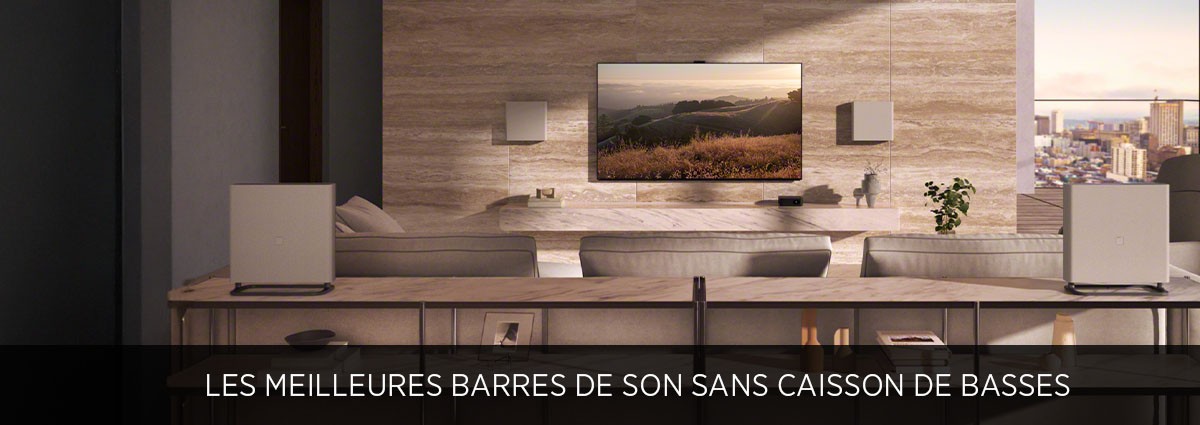 Meilleures barres de son sans caisson