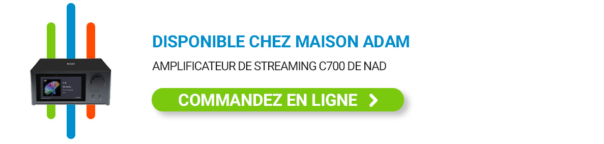 Amplificateur streaming C700 NAD