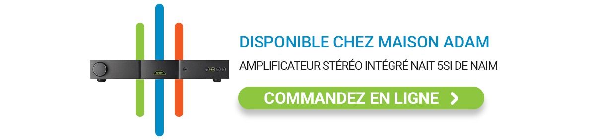Amplificateur stéréo intégré Naim Nait 5si