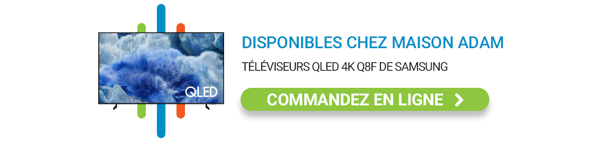 Téléviseur Samsung Neo QLED 8K QN800A téléviseur QLED Q8F de Samsung