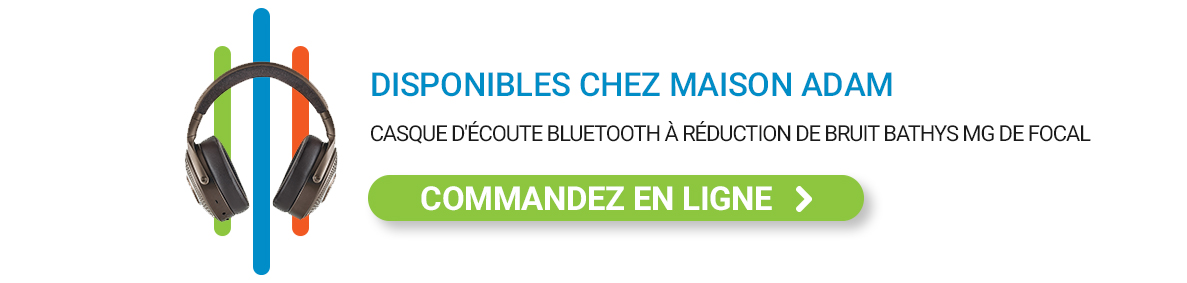 Casque d'écoute Bluetooth à réduction de bruit Focal | Bathys MG